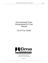 Cirrus CK685 User manual