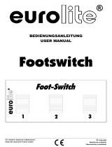 EuroLite Footswitch User manual