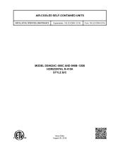 Johnson Controls DSH024C Series Installation, Operation & Maintenance Instructions Manual