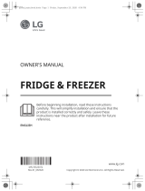 LG GF-V570MBL Owner's manual