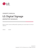 LG 55XE4F-M User manual