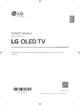 LG OLED65G1PTZ Owner's manual