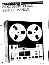 TANDBERG 3600 XD User manual