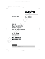 Sanyo CLT-9960 User manual