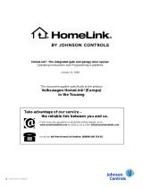 Johnson Controls HomeLink Operating Instructions And Programming Manuallines