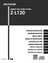 Aiwa Z-L120 Operating Instructions Manual