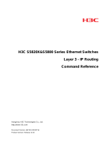 H3C s5820x series Command Reference Manual