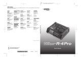 Edirol R-4 PRO - ANNEXE 109 Owner's manual