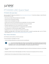 Juniper PTX10001-20C Quick Start