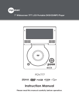 MPMan PDV777 Owner's manual