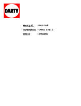 Proline CP561 STE-2 User manual