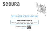 Secura QST25 User manual