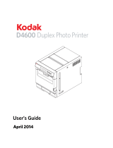 Kodak Alaris 2AA9A-D4600-PRINTER User manual