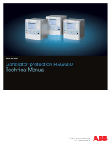 ABB REG650 ANSI Technical Manual