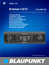 Blaupunkt cd 72 bremen Owner's manual