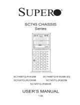 Supermicro SC745BTQ-R1K28B User manual