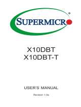 Supermicro X10DBT User manual