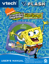 VTech V.Flash: SpongeBob Squarepants Idea Sponge User manual