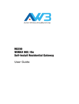 Accton Wireless Broadband Corp. RG230 User manual