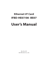Star Micronics IFBD-BE07 User manual