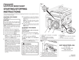 Black Max BM907500BT Owner's manual