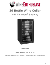 Wine Enthusiast 268 78 36 08Z User manual
