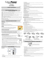 CyberPower CST135XLU User manual