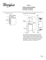 Whirlpool WTW5010LW User guide