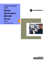 Motorola MW 800 F5217 Installation guide