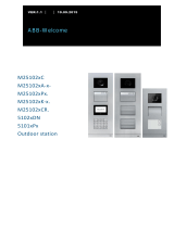 ABB Welcome M25102 A Series User manual