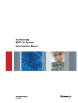 Tektronix MTS400 Series Quick Start User Manual