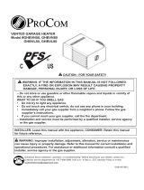 ProCom Heating GHBVN80-R User manual