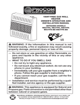 ProCom Heating MD5TPA User manual