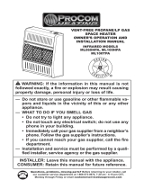 ProCom Heating ML100TPA User manual