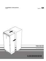 Liebherr EGN 9271 Assembly And Installation Instructions