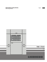 Liebherr WKEES 553 GRANDCRU Operating instructions