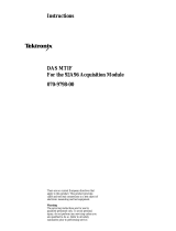 Tektronix DAS MTIF Instructions Manual