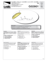 CAME GARD series Quick Stark Manual