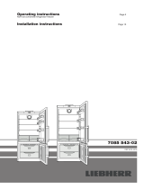 Liebherr CNPef 4516 Comfort Operating instructions