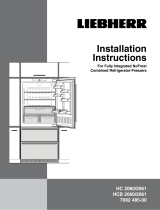 Liebherr ECBN 6156 PremiumPlus Assembly And Installation Instructions