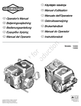 Simplicity ENGINE, MODELS M10D100 M13D100, SNOW User manual