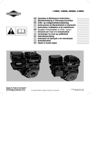 Briggs & Stratton 126312-0163-E2 User manual