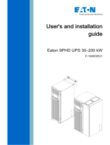 Eaton 9PHD User and Installation Manual