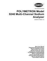 Hach polymetron 9240 Basic User Manual