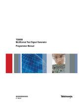 Tektronix TG8000 Programmer's Manual
