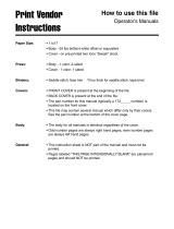 Simplicity Prestige 1800 Series User manual