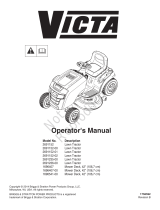 Simplicity TRACTOR, VICTA WITH 42" MOWER DECK User manual