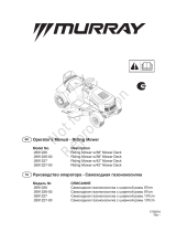 Simplicity LAWN TRACTOR, MURRAY EXPORT, 97 & 107CM User manual