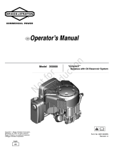 Simplicity ENGINE, MODEL 350000, GASEOUS User manual