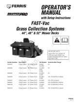 Simplicity FAST-VAC COLLECTION SYSTEM FN 44 48 52 User manual